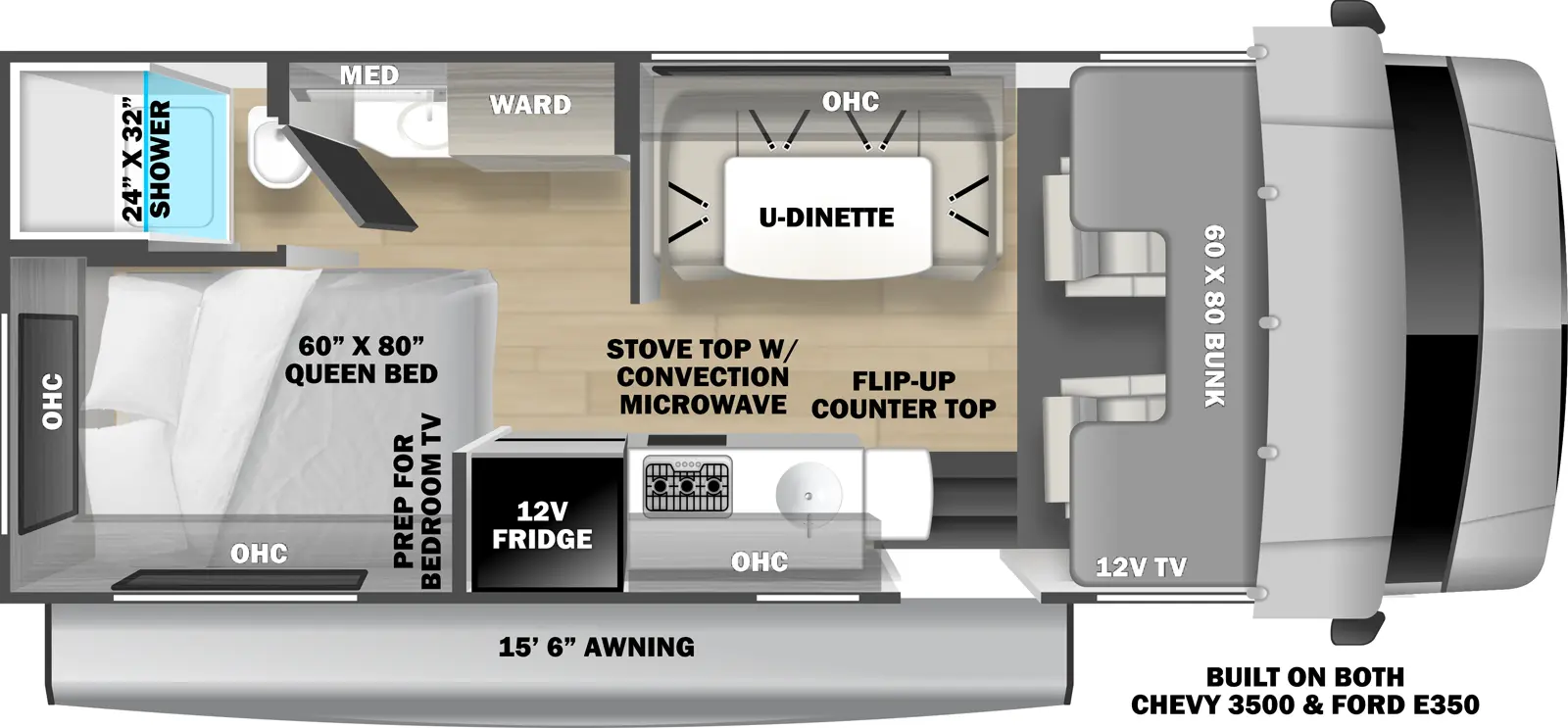 2024 2350LE Floorplan